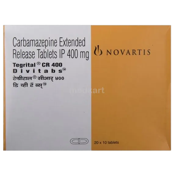 tegrital cr 400mg tablet 10's